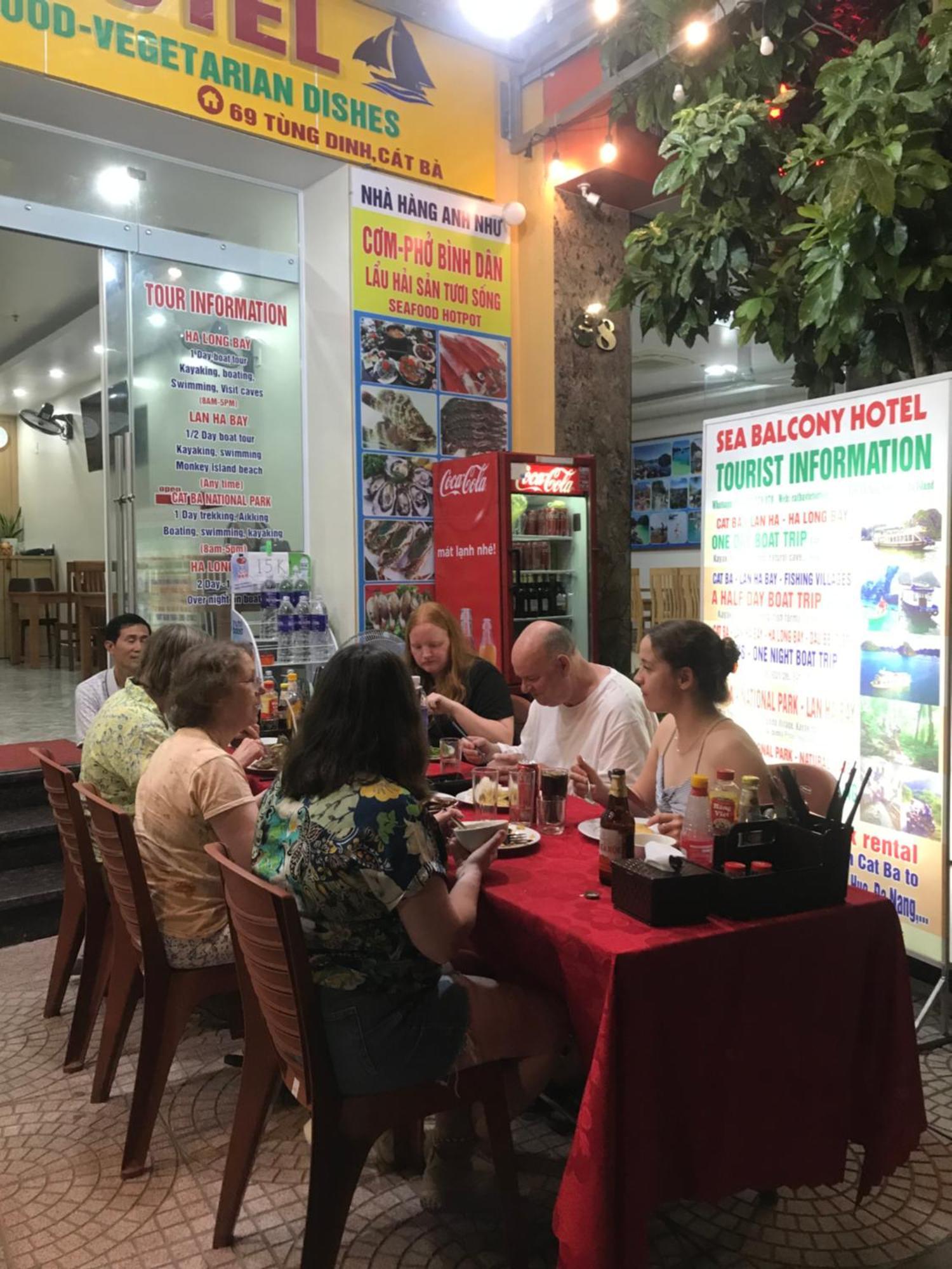 Sea Balcony Hotel Dong Khe Sau Bagian luar foto