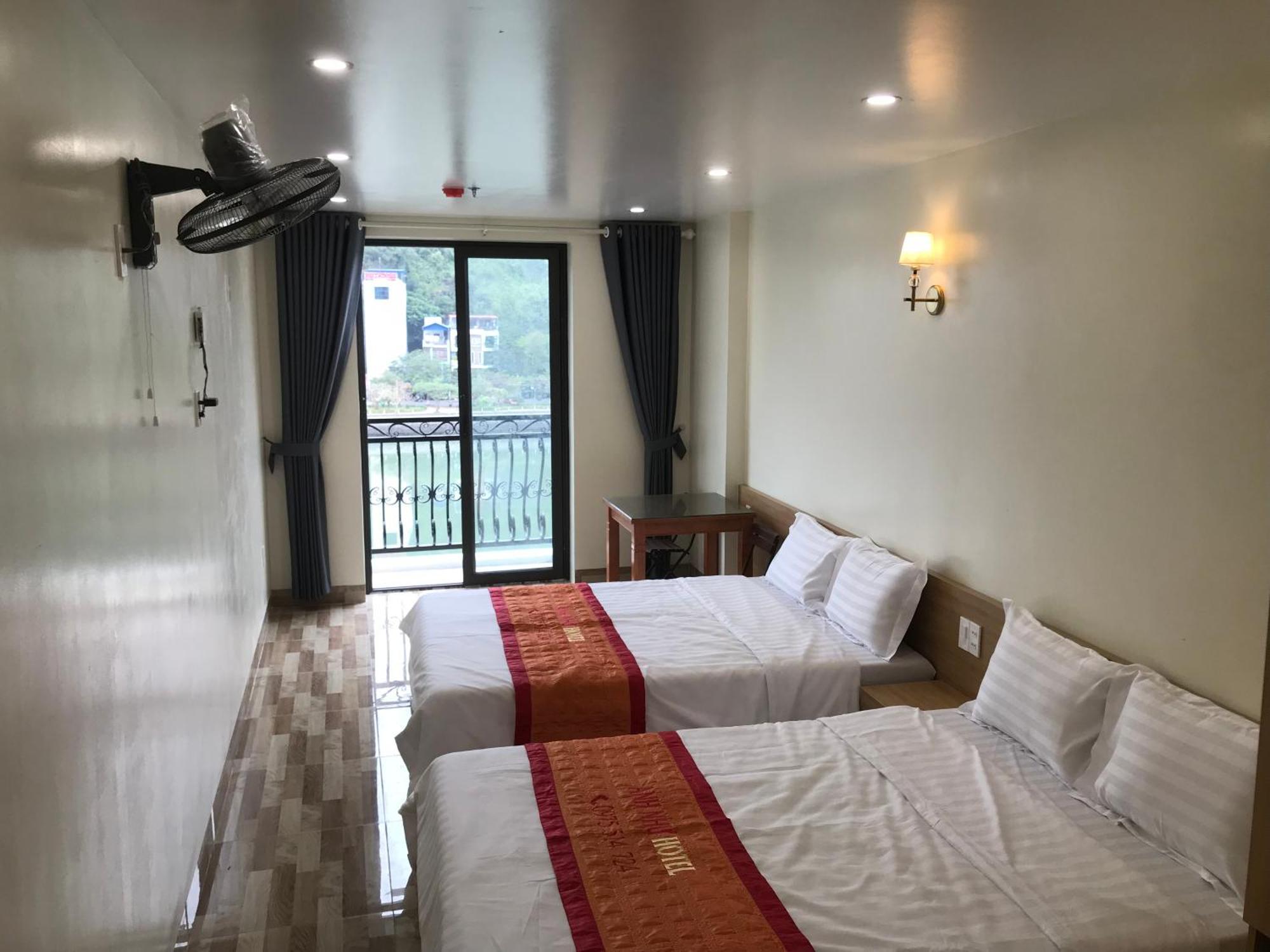 Sea Balcony Hotel Dong Khe Sau Bagian luar foto